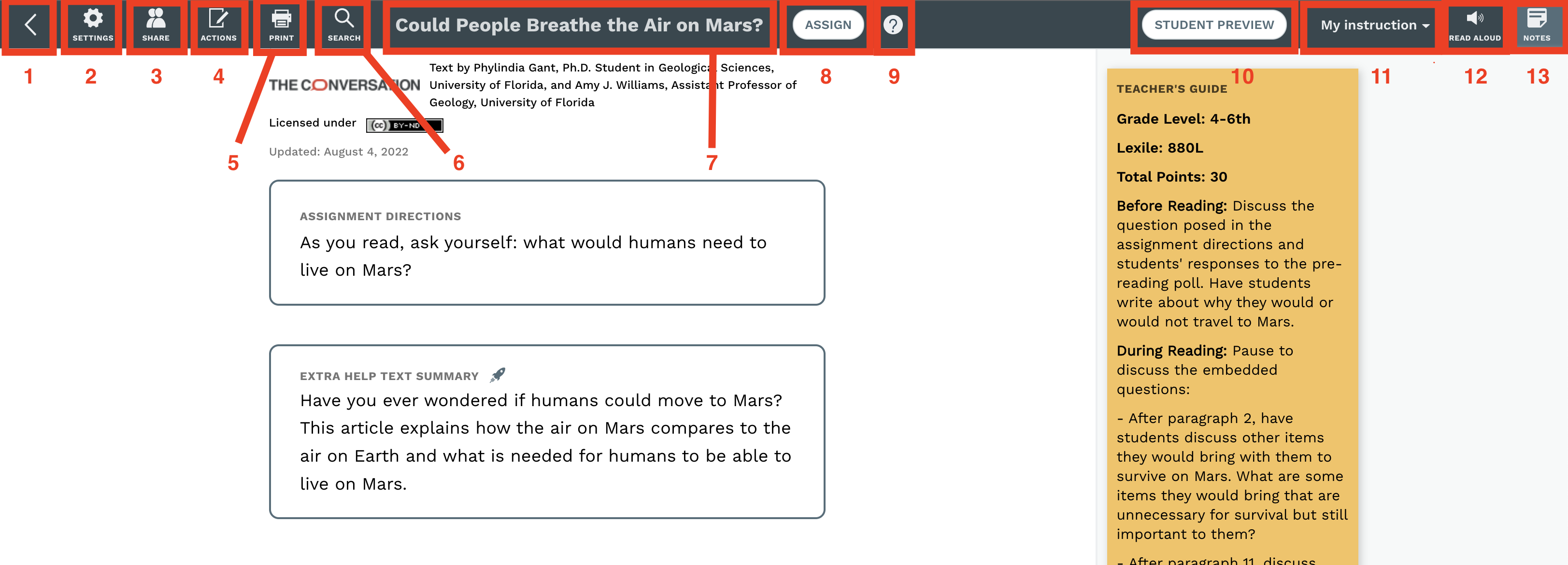 teacher assignment comments